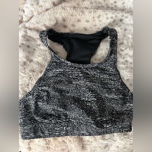 lululemon athletica Black and White Sports Bra